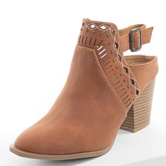 Brown boots low boots - Picture 5 of 6